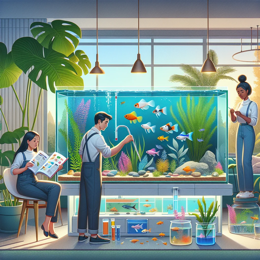 Troubleshooting aquarium issues