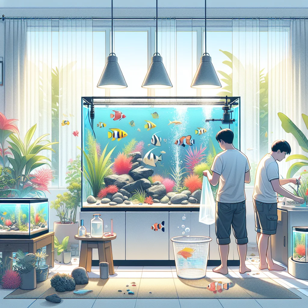 Aquarium maintenance tips