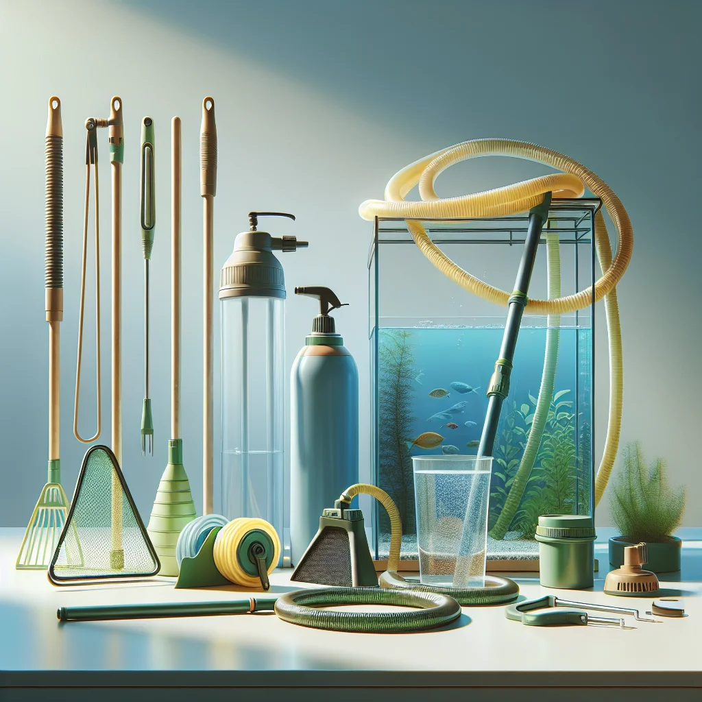 Aquarium maintenance tools