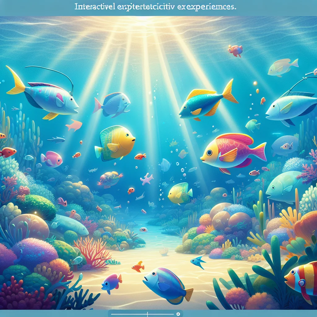Interactive experiences in Y1 Fish Game